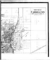 North Part of Carrollton - right, Carroll County 1896 Microfilm